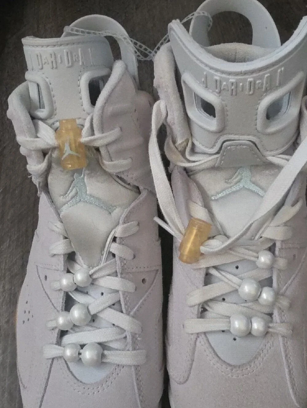 JORDAN 6 Retro Craft Pearl Size 7